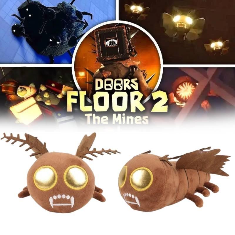 Soft And Cuddly Doors Floor 2 Game Edition Plush Toy Scary Moth Collectible Figure