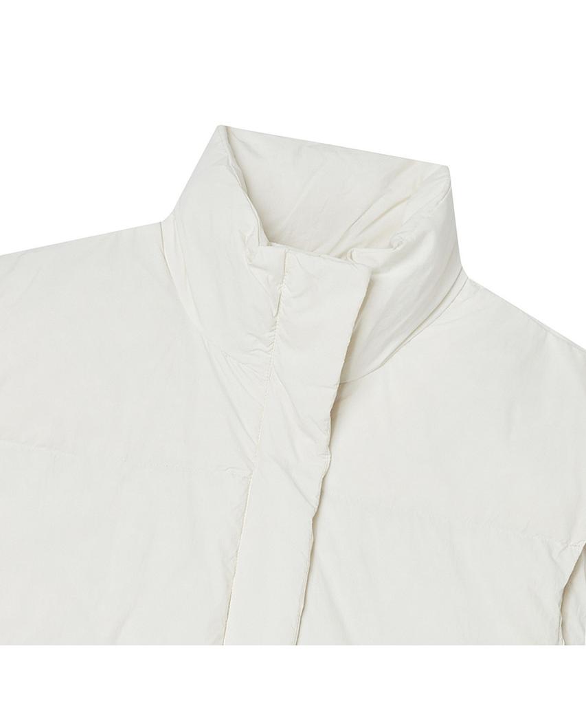 The Green Lab Semi-Overfit String Padded Vest [Ivory]
