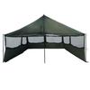 Family Tent Army Green 600 x 400 x 268 cm Polyester and Steel