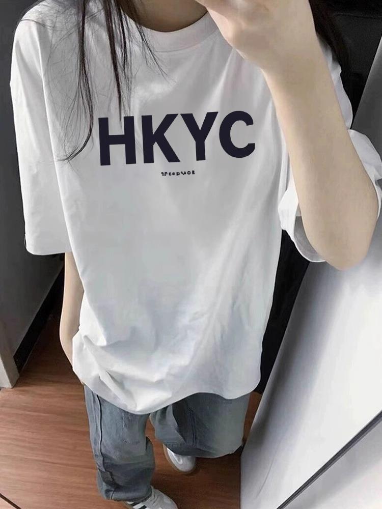 

Women s Plus Size American-Style Oversized Cotton T-Shirt, 2025 Summer Short Sleeve Design L абрикосовый