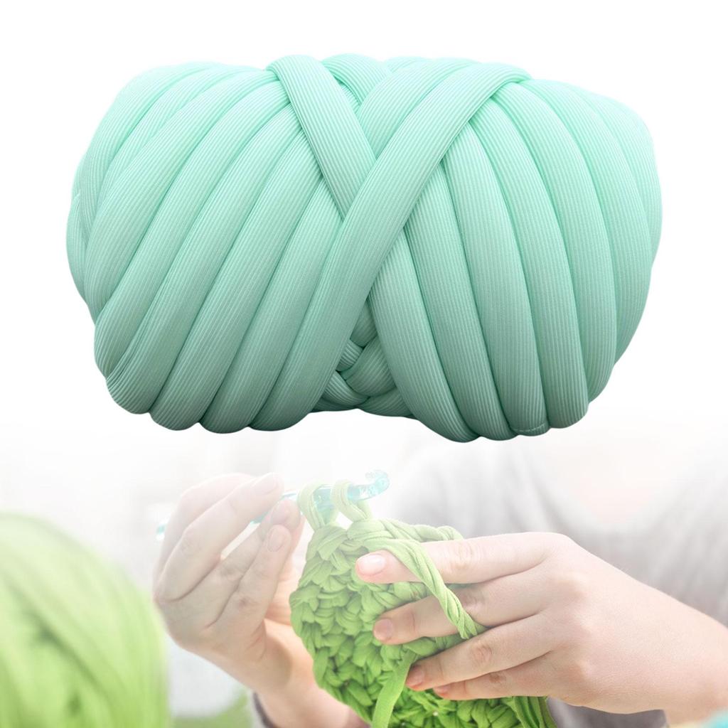 Cotton Polyester Chunky Yarn Bulky Chunky Yarn for Crochet Rug Making DIY