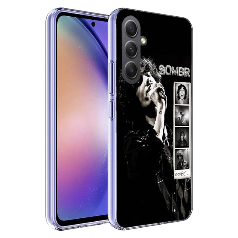 Singer S-Sombr Phone Case for Samsung A17 A37 A57 A07 A16 A26 A36 A56 A06 A02S A12 A22 A32 A52S A04S A14 A24 A34 A54 A03 A13 A33