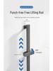 Stainless Steel Punch-Free Shower Head Holder Set with Accessories