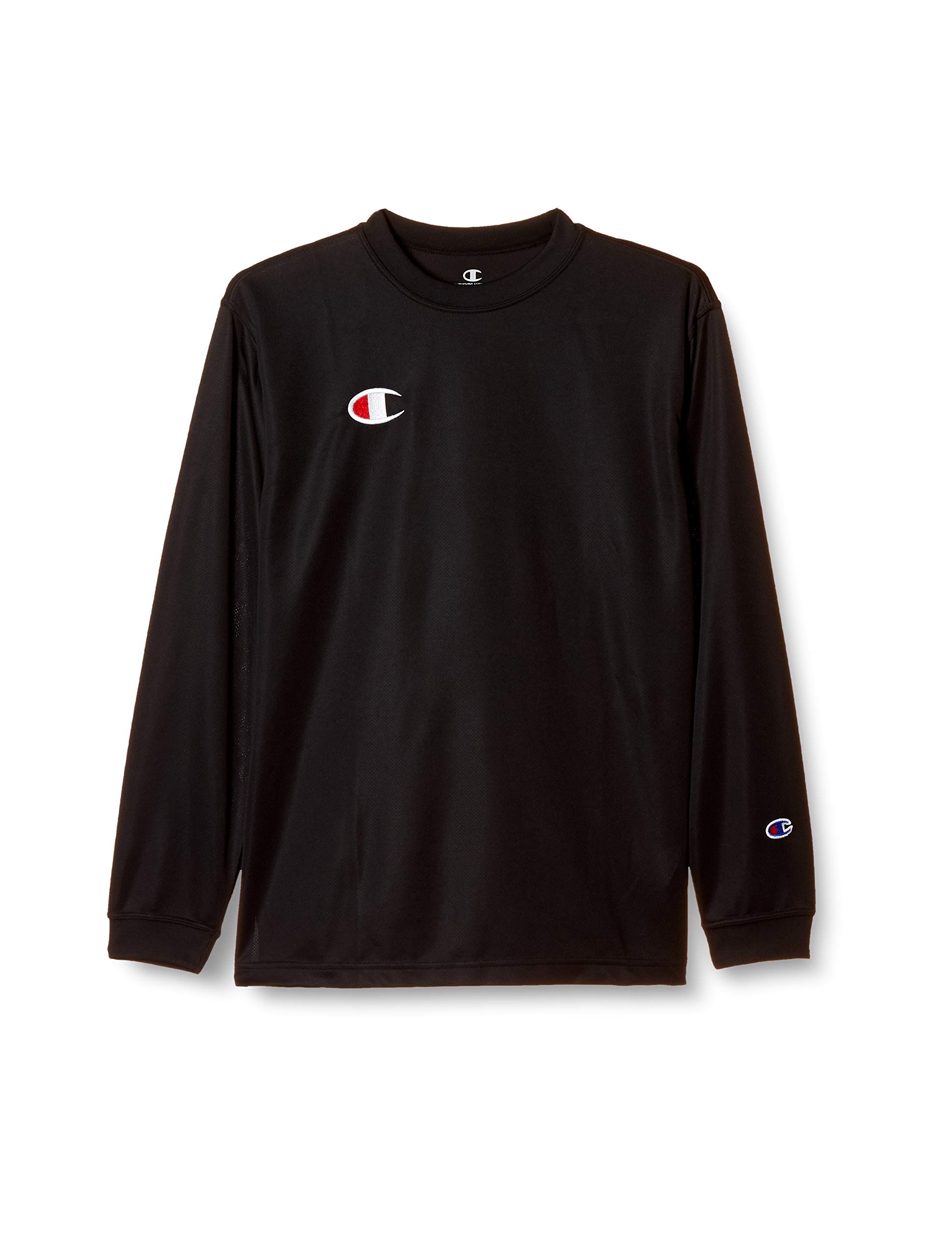 

Champion Футболка с длинным рукавом Размер S Мужская, Черная, (C3-QS490) чёрный