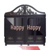 Large Double Happiness Wedding Door Sticker Decoration
