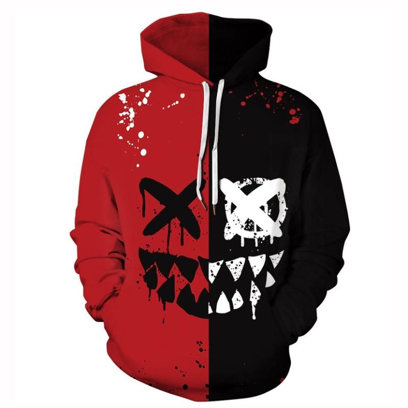 Fashion Printed Men's Sweatshirt Casual Loose Hoodies Sweatshirts Men’s