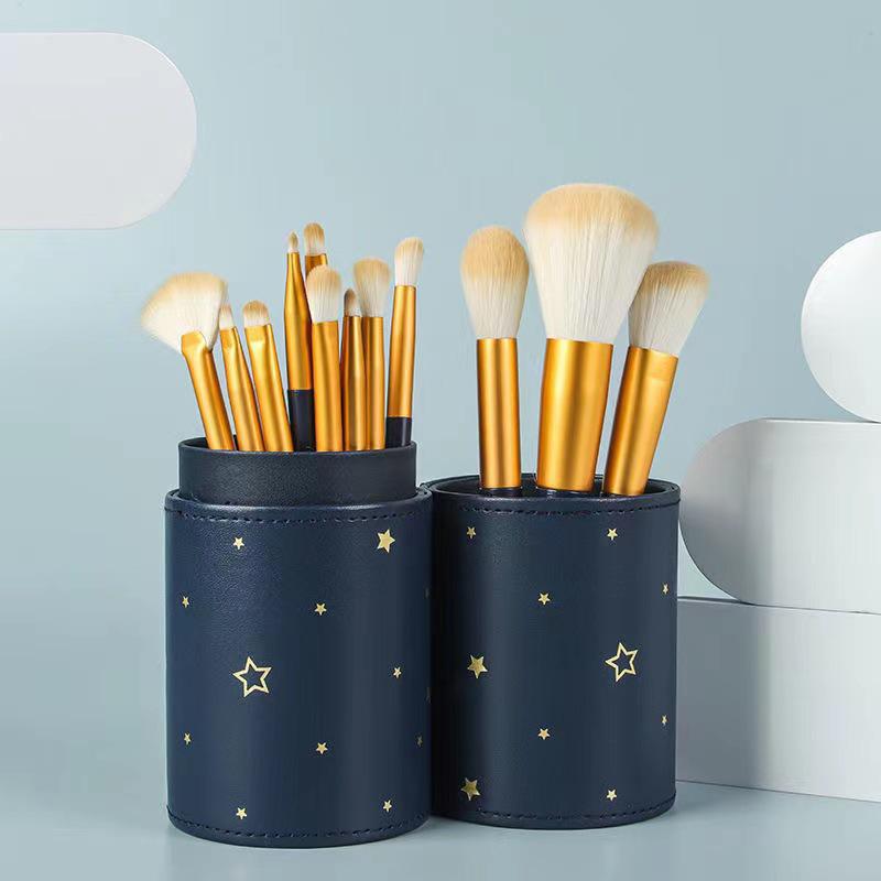 Ermu Soft Bristle Makeup Brush Set: Eyeshadow, Contour, Loose Powder Brushes for Beginners
