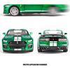 1/32 Ford Mustang Shelby GT500 Supercar High Simulation Car Model Alloy Pull Back Kid Toy Car 4 Open Door Children's Gifts