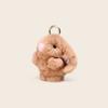 Bunny Keychain Plush With Flower Print For Bag Pendant Decoration Gift Kids