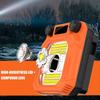 Hand Crank Tent Light Rechargeable Mini Flashlight with Stand Camping Lamp for Outdoor Emergency Lamp