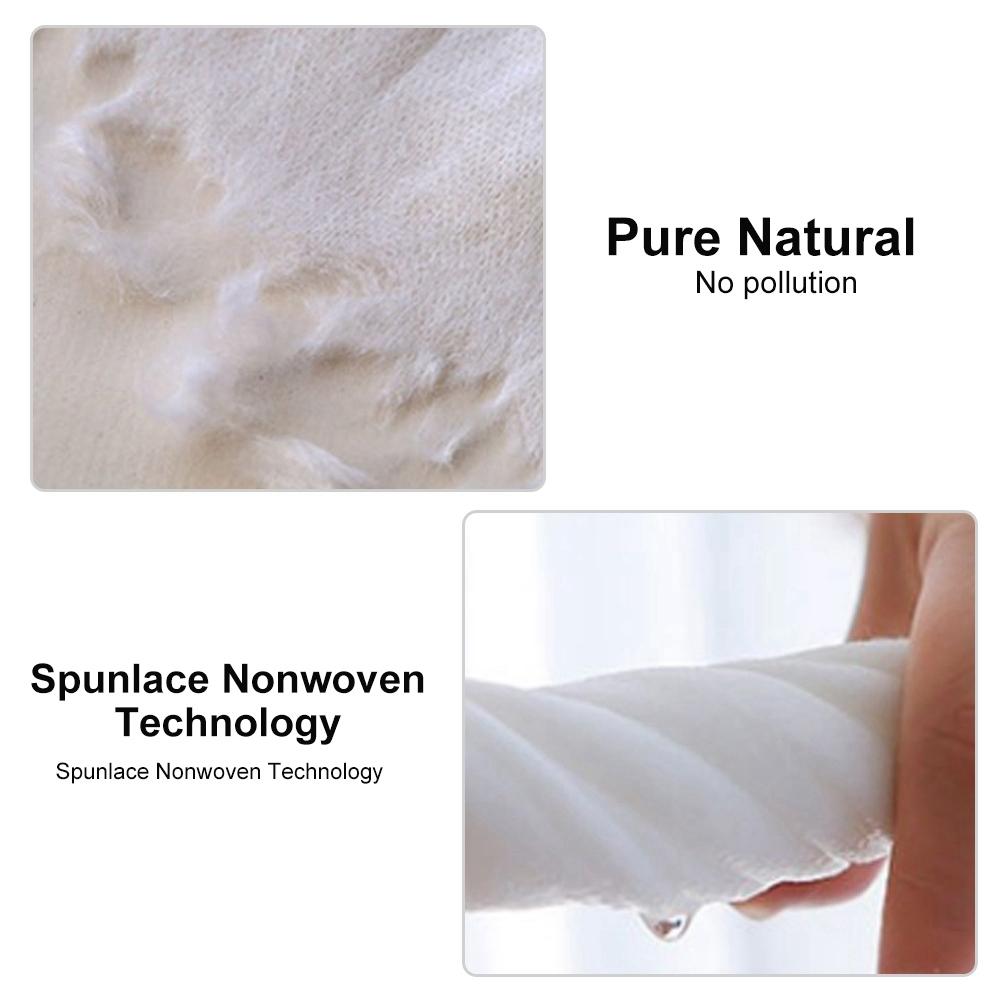1000Pcs Disposable Cotton Pads Nail Polish Wipes Remover Makeup Cleaner Cotton Wipes