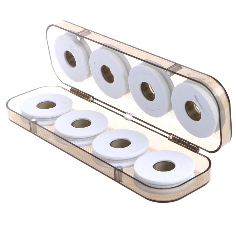 8/16Pcs Foam Winding Board Fishing Line Wire Shaft Bobbin Spools Tackle Box Gift
