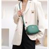Johnature Mini borsa piccola rotonda Borse a tracolla e a tracolla da donna alla moda Pochette da donna versatili in morbida pelle