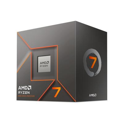 AMD CPU Ryzen 7 Wraith Stealth ქულერთან ერთად AM5 8 ბირთვი 16 ნაკადი 24MB 65W ავტორიზებული დისტრიბუტორის პროდუქტი 8700F, 4.1GHz / 100-100001590BOX/EW-1Y