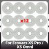 Compatible for Ecovacs X5 Pro / X5 Omni Replacement Main Side Brush HEPA Filter Mop Pads Dust Bags Spare Parts Accessories