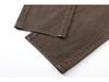 Spring 2026 Women's Mocha Brown Wide Leg Crooked Jeans