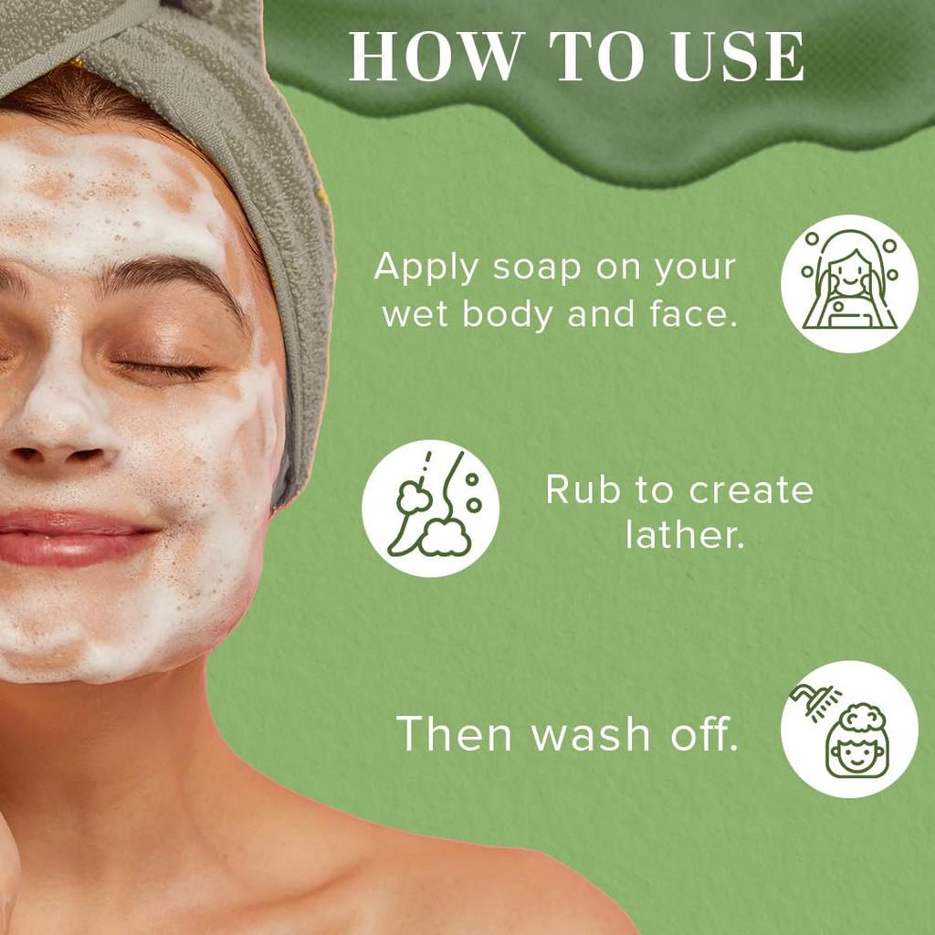 Khadi Natural Khus Handmade Soap 125 g X Pack Of 2 Cooling Herbal Bath Bar For Gentle Cleansing Refreshing Bath Care For Soft Supple Skin