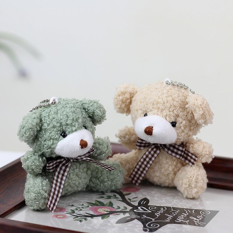 Adorable Mini Teddy Bear Plush Toy Cute Small Bear Doll Soft Pp Cotton