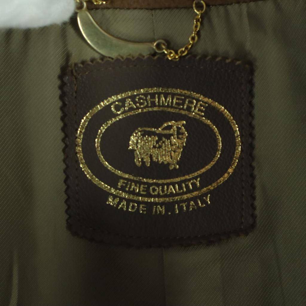 Cashmere made in Japan Long sleeve Long coat L Brown Women Used