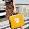 Internet Celebrity Daisy Suitcase Women's Large Capacity Makeup Bag 16 Inch Suitcase Travel Storage Box Portable Gift