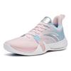 New Anta Crazy 4 Team Slip Resistant Cushioning Wear Resistant Low Top Basketball Shoes Pink Blue 112321601-5
