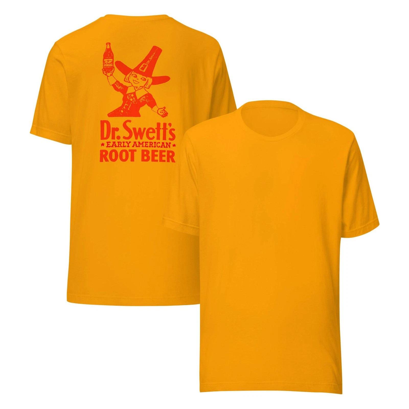 

Vintage Retro Root Beer T Shirt Dr Swett s Soda Pop Graphic Tee For Men Women L