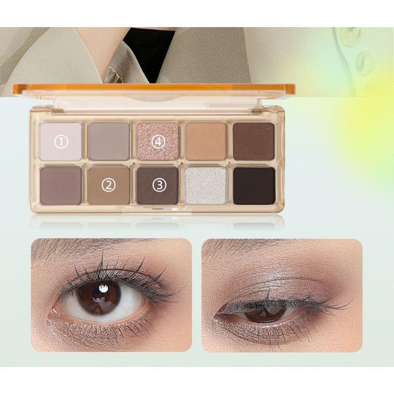 SHEDELLA - 10 Color Eyeshadow Palette - Mocha Girl