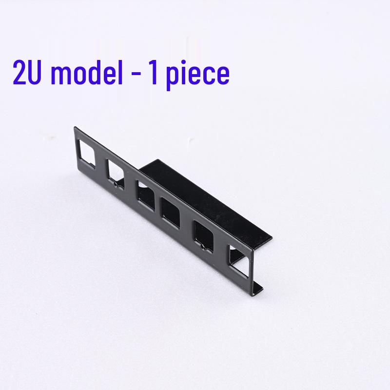 Rack Cabinet Flight Case Accessories (8U, 10U, 12U, 16U) - Square Hole U Plates and Bars