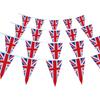 Union Jack Flagggirlang 2025 Drottningens Jubileumsdekorationer Festtillbehör Brittisk Union Flagga Girlang Banderoller Festdekorationer