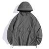 Outdoor Skin Trench Coat Men's Sunscreen Clothing Women's Printing Thin Jacket Waterproof Printing Team Building Clothing
