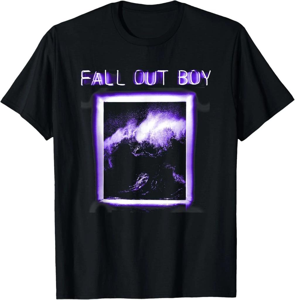 Fall Out Boy - Neon Wave Window T-Shirt
