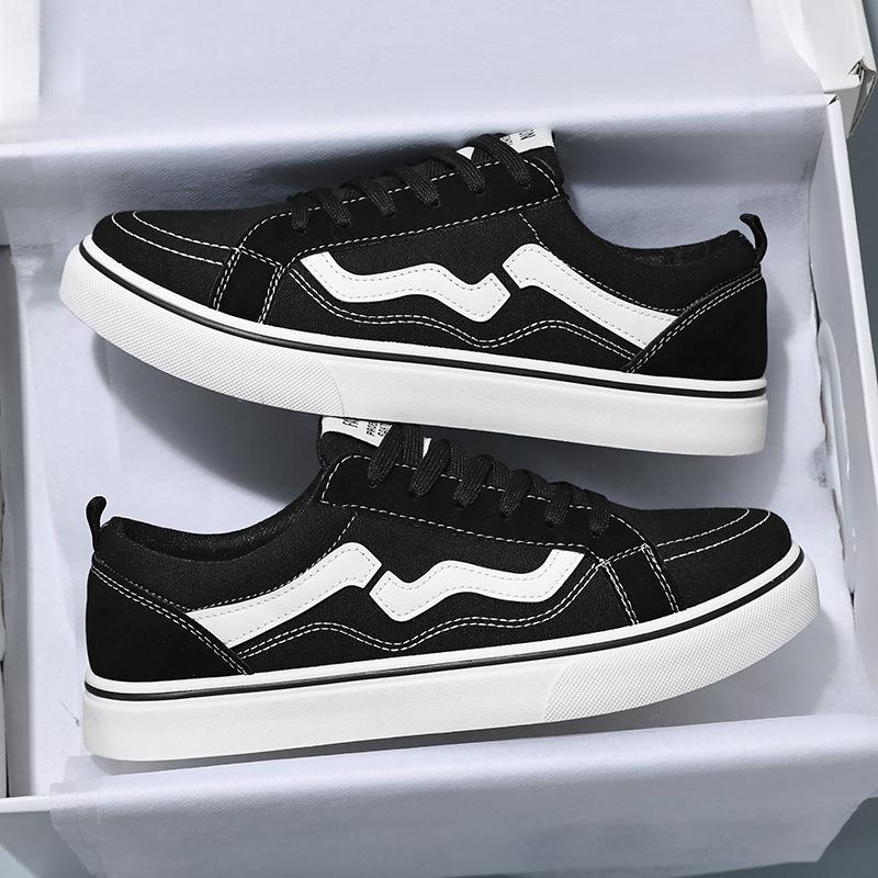 Canvas shoes men's summer men's shoes new casual shoes young and young low-top sports shoes trendy versatile flats