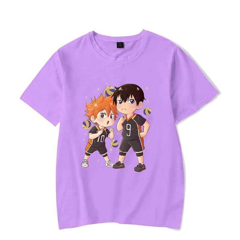 Hot Anime Caracas Shoyo Hinata Tobio Kageyama Graphic T Shirt Women'S Fashion T-Shirts Short Sleeve Shirts Mama Summer T-Shirts