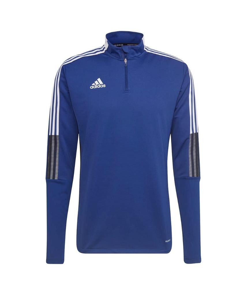 Adidas Tiro Prime Blue Warm Fußballtrikot Victory Blue Herren-Top, IZX76, (H33693)
