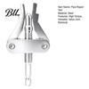 Damaged Thread Remover Broken Pipe Extractor Tool for 1/2 3/4 And 1 Inch Pipes, Hardened Steel Plumbing Repair with 1/4 Hex Shank Shower Arms
