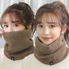 Cold-proof Collar Neck Warmer Soft Knitted Neck Scarves Skating Running Hiking Scarves  Winter