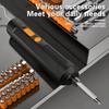 USB Rechargeable Electric  Screwdriver Kit Electric Repairing Tool Set  for PC,Phone,Laptop