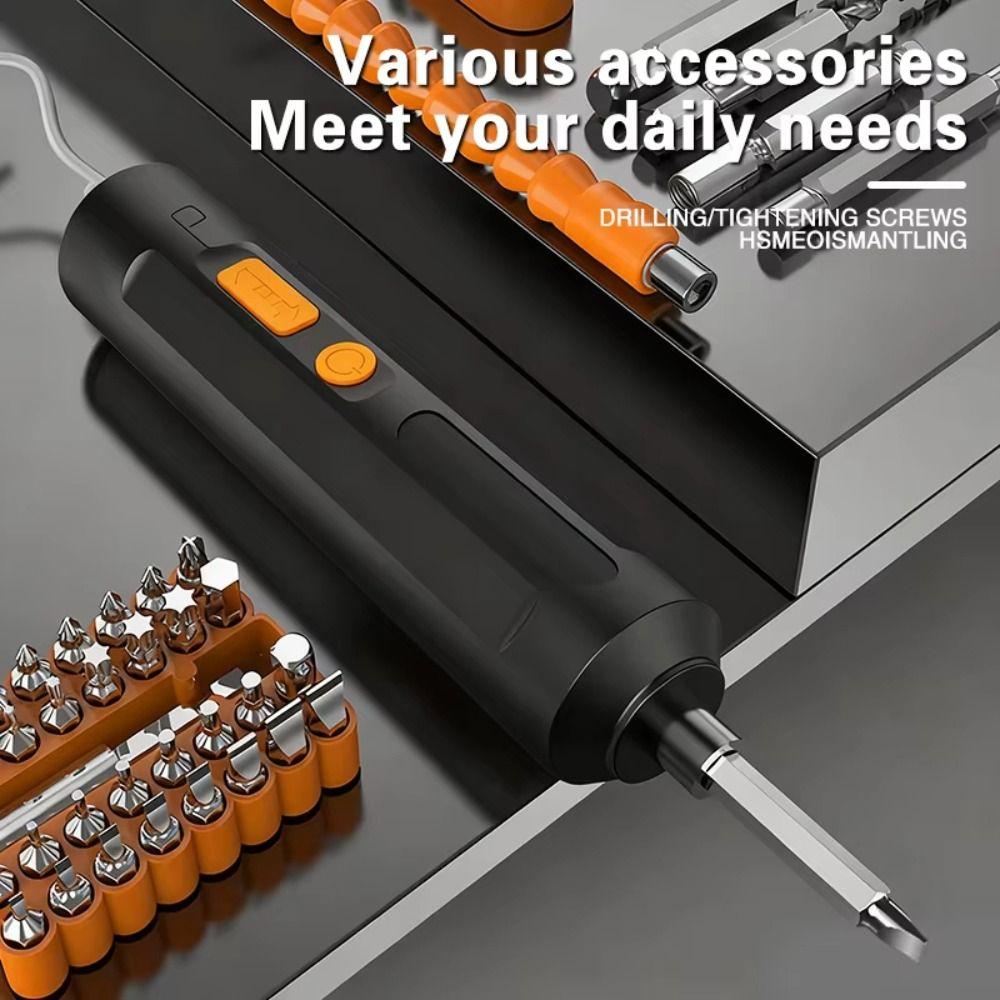 USB Rechargeable Electric  Screwdriver Kit Electric Repairing Tool Set  for PC,Phone,Laptop