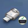 Type C TF Reader With Zinc oy Shell, SD Card Reader with USB C to USB Adapter, Suitable for Laptop, MacBook, Samsung Galaxy