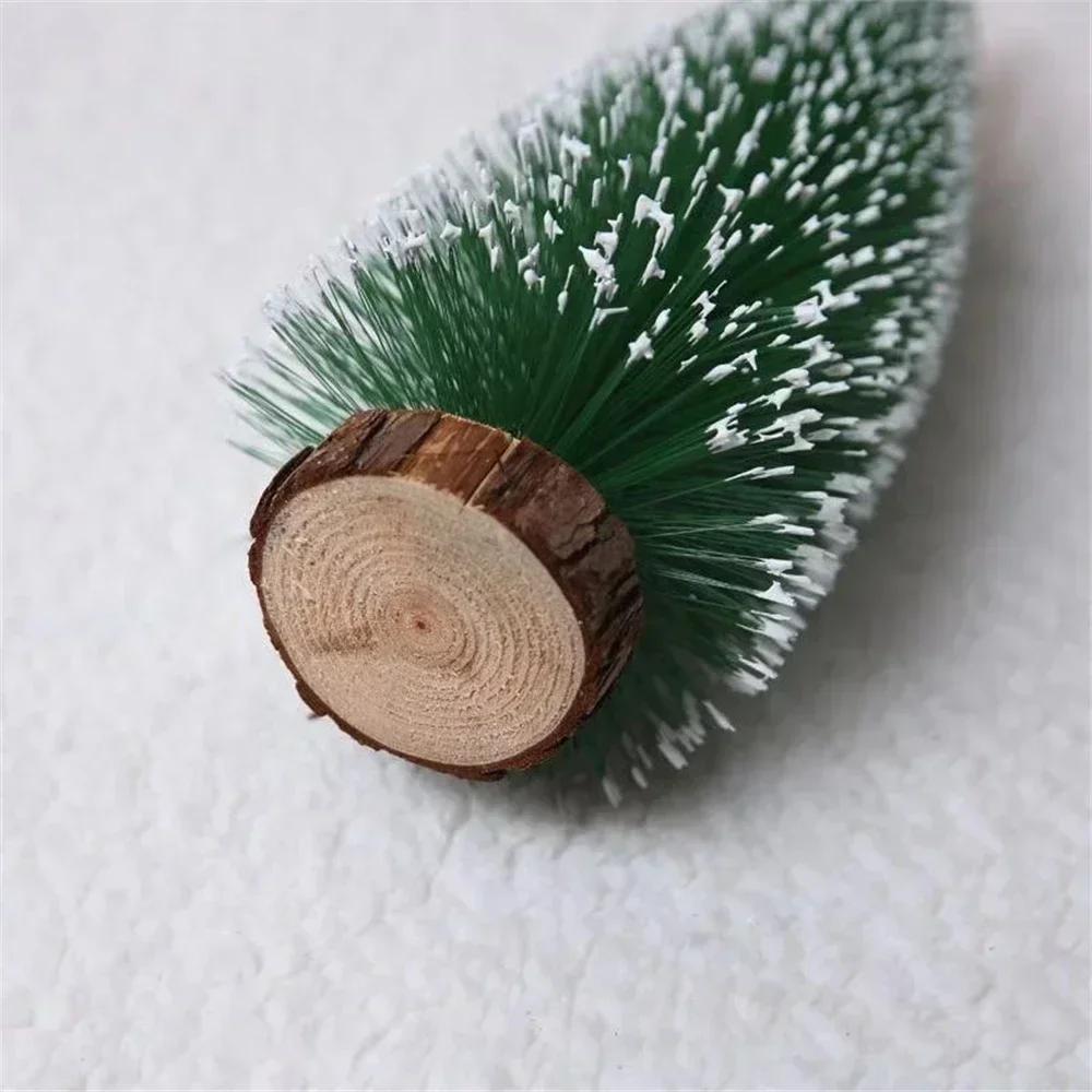 1PCS Mini Christmas Tree Atmosphere Creating Props Desktop Decorations Christmas Tree Tabletop Ornament Decor