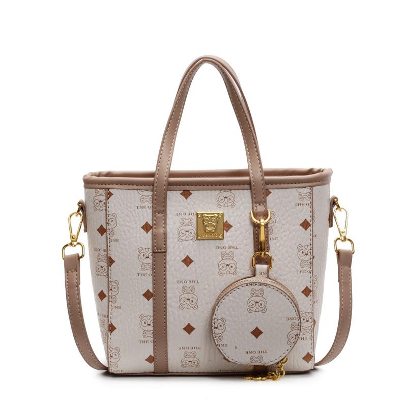 Handheld small bag women's new fashion niche shoulder bucket bag going messenger bag