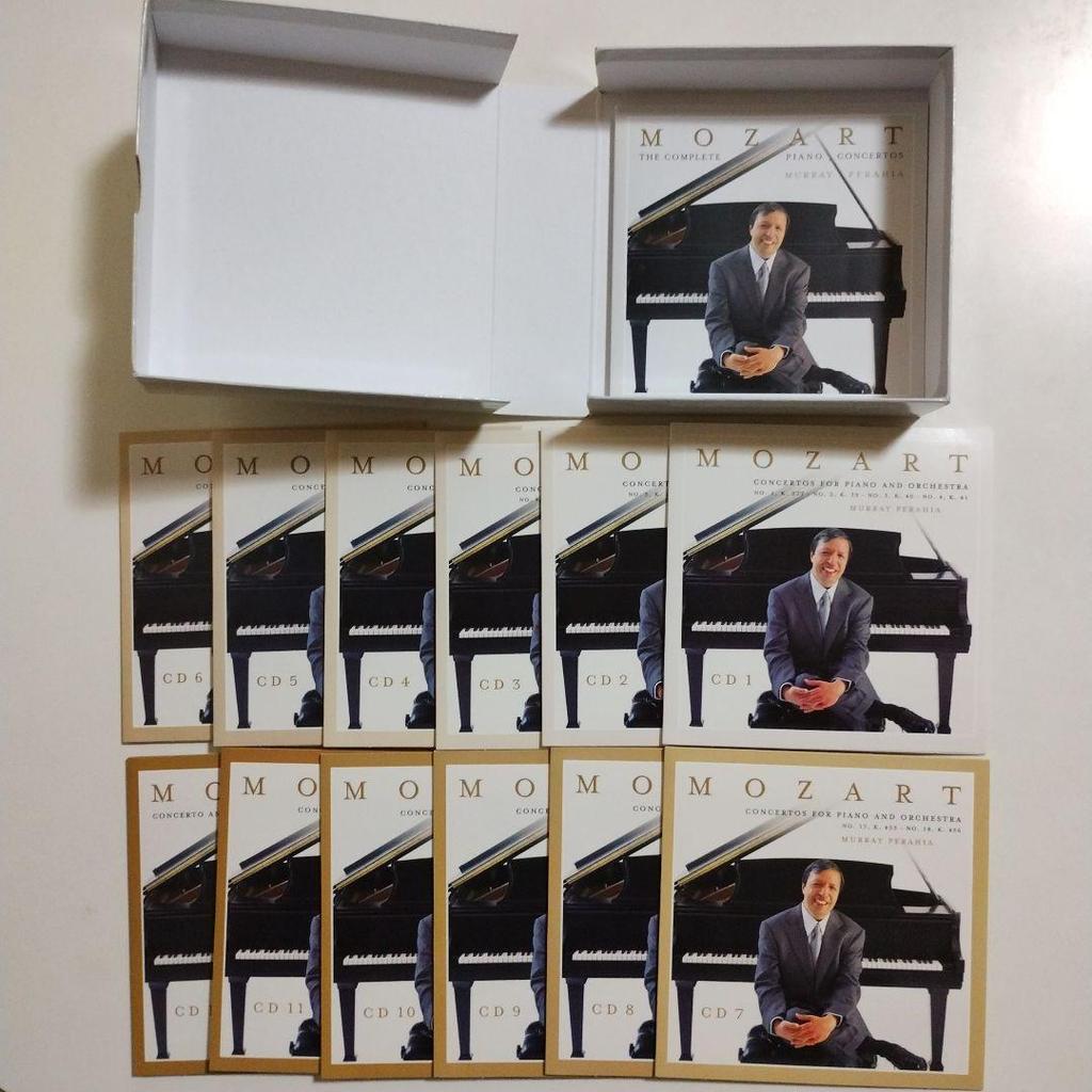 [USED] NURRAY PERAHIA 13 Albums, 33 CDs