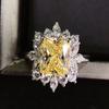 2026 New Sea Blue Cubic Zirconia Ring - Personalized Wedding Party Gorgeous Accessories of Special Interest To Women