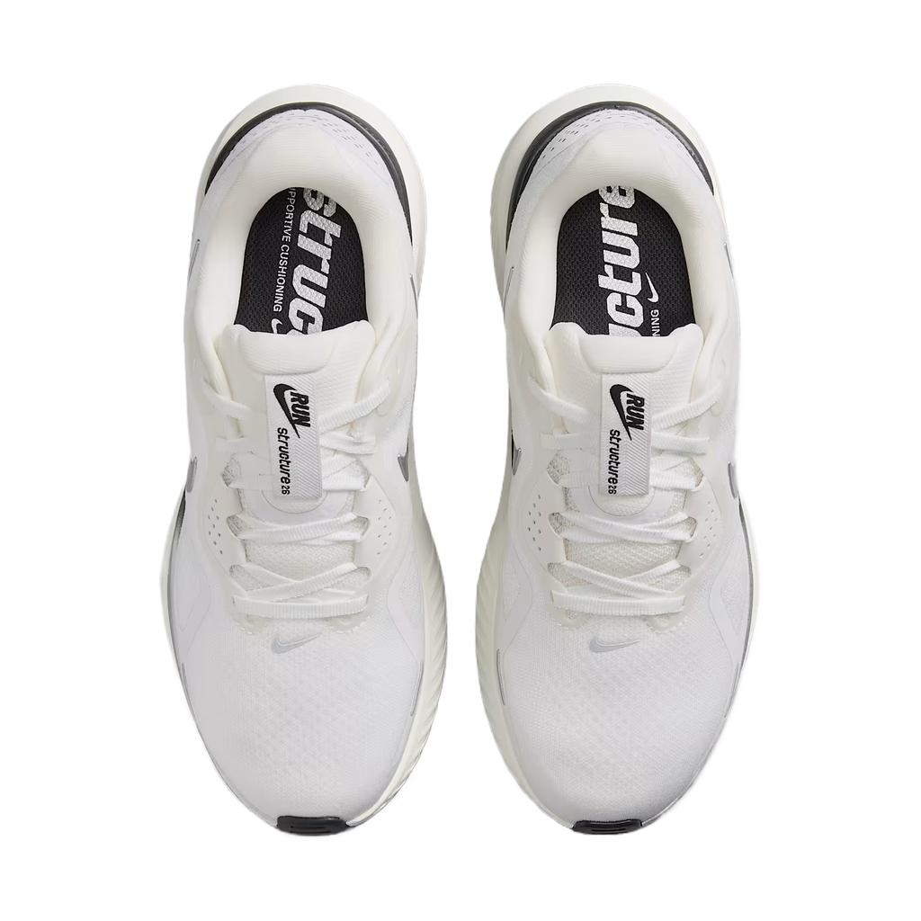 Nike Structure 26 Thick Sole Soft Lace-Up Comfortable Mesh Durable Supportive Rebound Low-Top Running Shoes Women sneaker IO9917-101