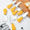 7-Piece Stainless Steel Cheese Utensil Set