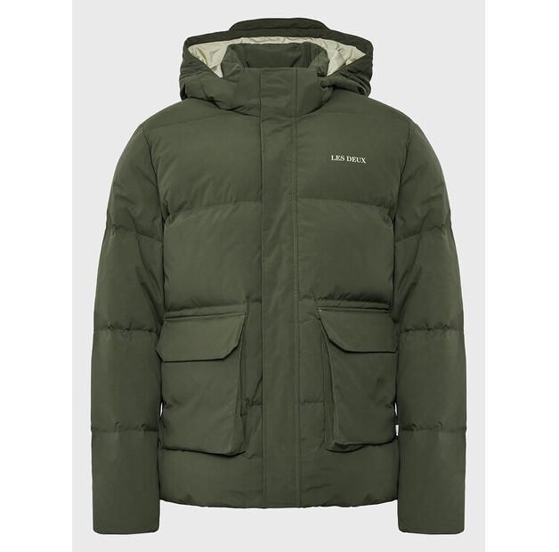 Пуховик Les Deux Maddox LDM610060 зеленый Regular Fit