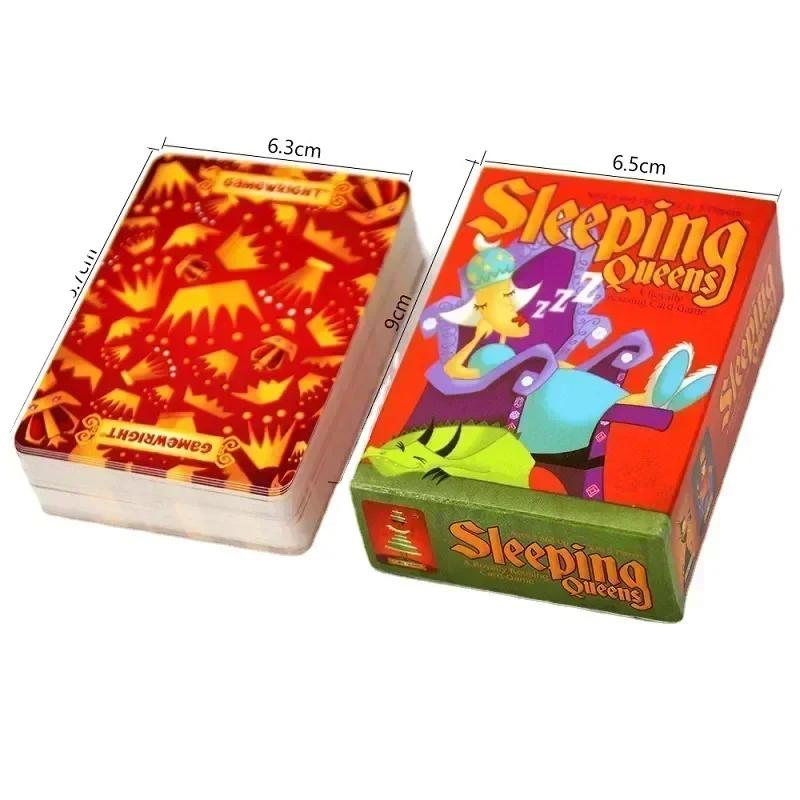 Kartenspiel Englisch Sleeping Queens Brettspiele 2-5 Personen Familiengeschenk Wecke die Königin auf Strategiespiel Spaß Kinderspielzeug