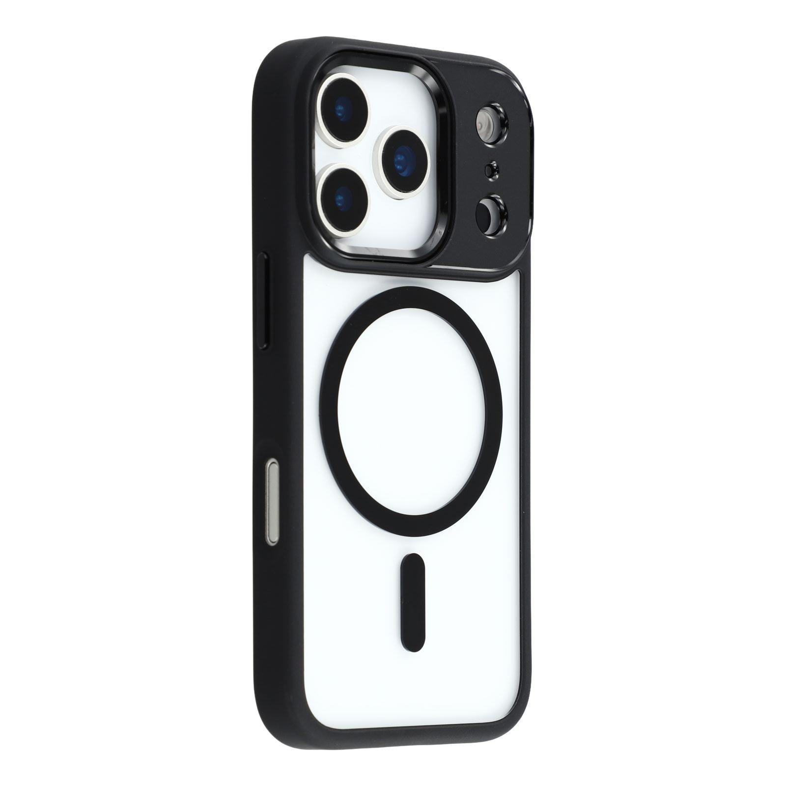 

FULEXIN Чехол для iPhone 17 Pro Max, совместимый с MagSafe, противоударный, ТПУ+ПК чехол для телефона Black