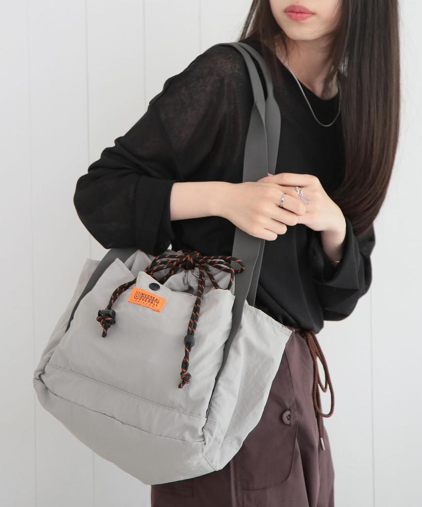 Universal Overall SHINGEN BUDOU BAG M Drawstring Shoulder Bag UVO-188 FREE G.BEG 224500169G.BEGFREE
