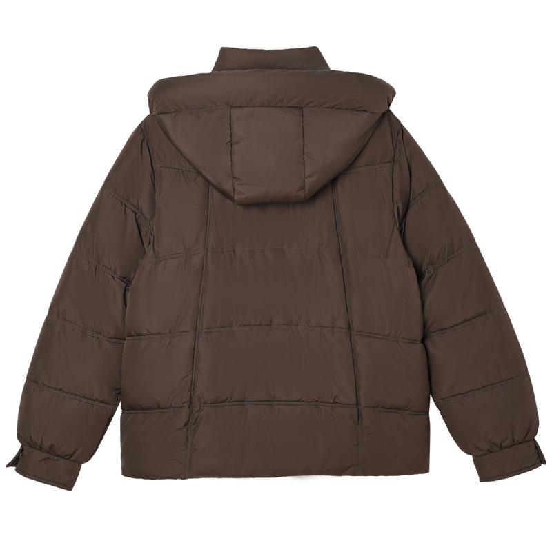 Plus Size L-5XL Middle Age Female Coat Winter Jackets Hooded Loose Thick Warm Women Parkas